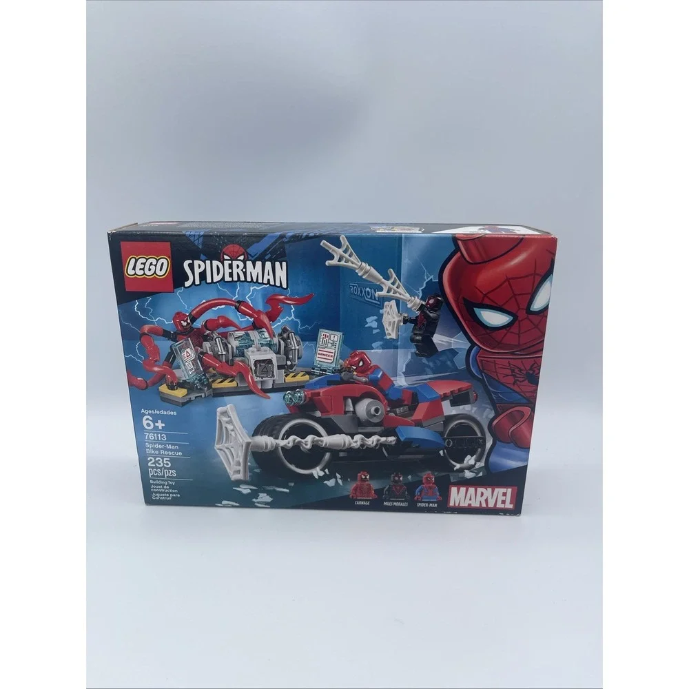 Lego Spider-Man Bike Rescue #76113 235 Pieces Brand New Sealed Marvel